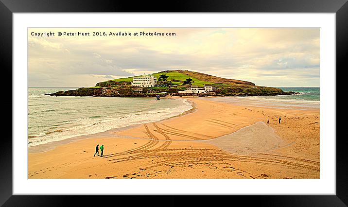 The Island Framed Mounted Print by Peter F Hunt