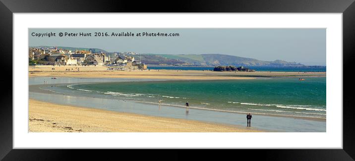 Marazion Cornwall Framed Mounted Print by Peter F Hunt