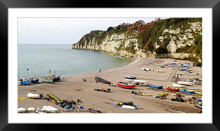 Beer East Devon Framed Mounted Print by Peter F Hunt