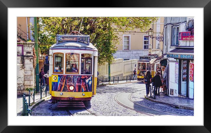 Tram To The Castle  Framed Mounted Print by Peter F Hunt