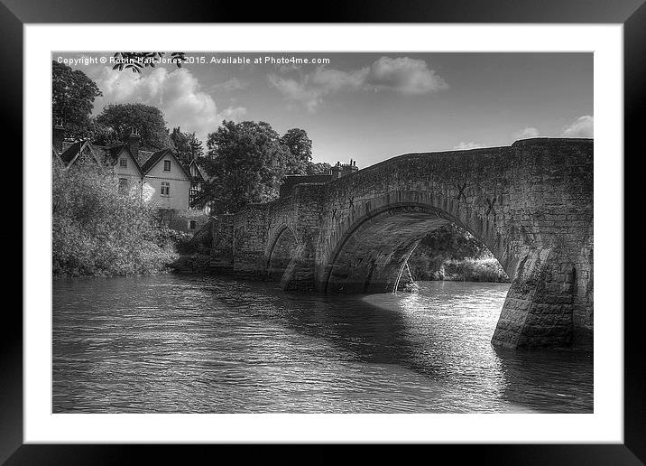  Aylesford Bridge Kent Framed Mounted Print by Robin Hart-Jones