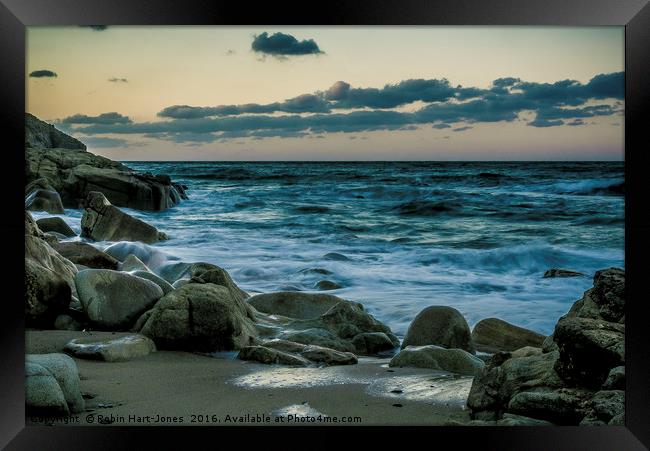 Praa Sands Framed Print by Robin Hart-Jones