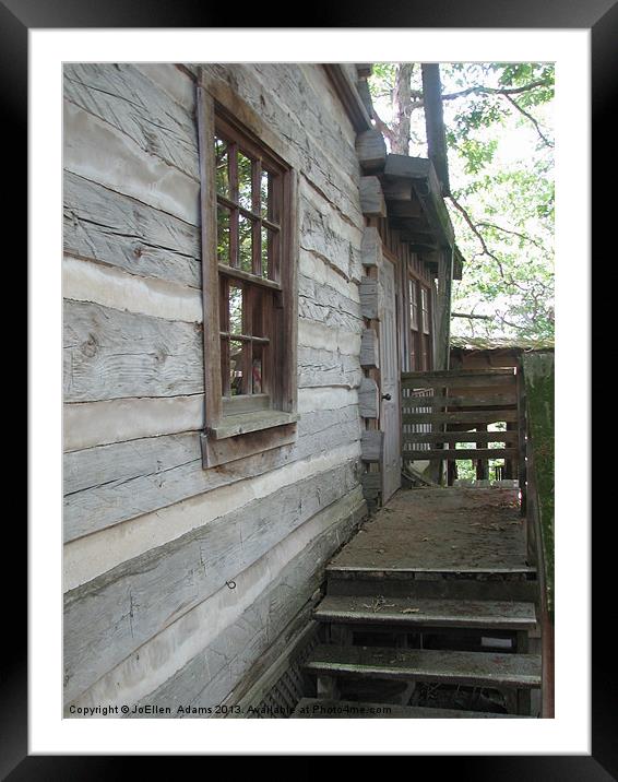 The Cabins porch Framed Mounted Print by Pics by Jody Adams