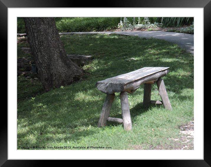 A Resting Spot Framed Mounted Print by Pics by Jody Adams