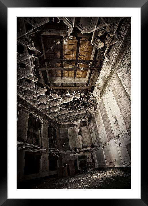 Abandoned Bank Framed Mounted Print by Jessica Berlin