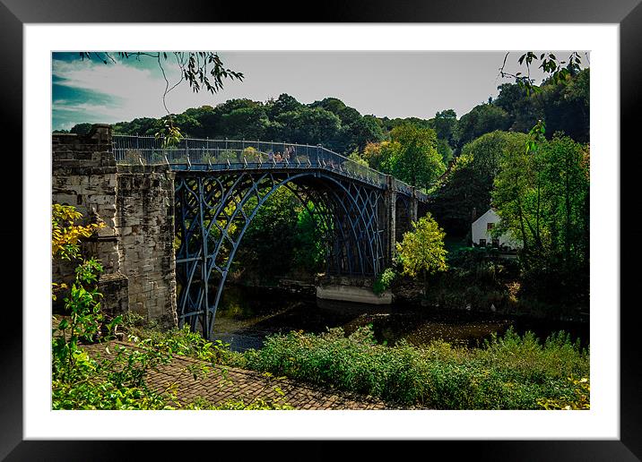 The Iron Bridge Framed Mounted Print by Tim Finch