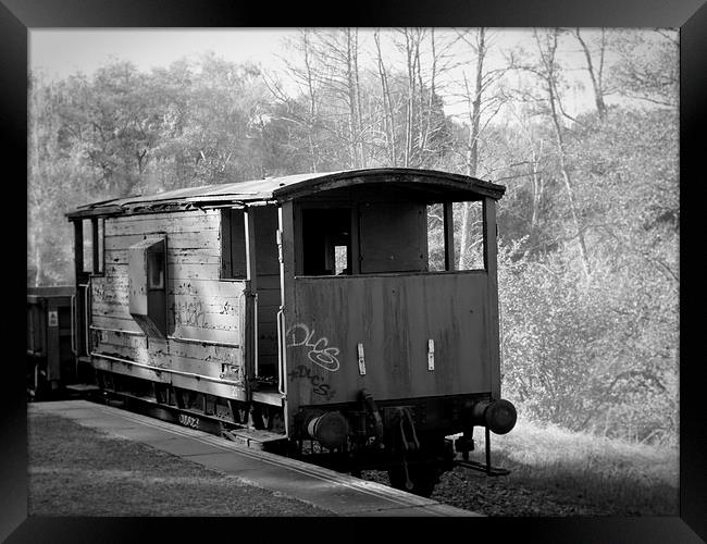 Train Carriage Framed Print by Colin Richards