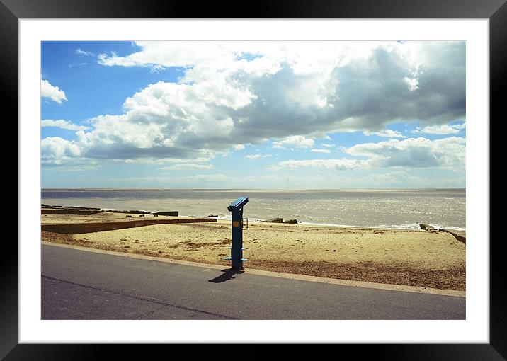 Felixstowe Beach Framed Mounted Print by Gemma Shipley