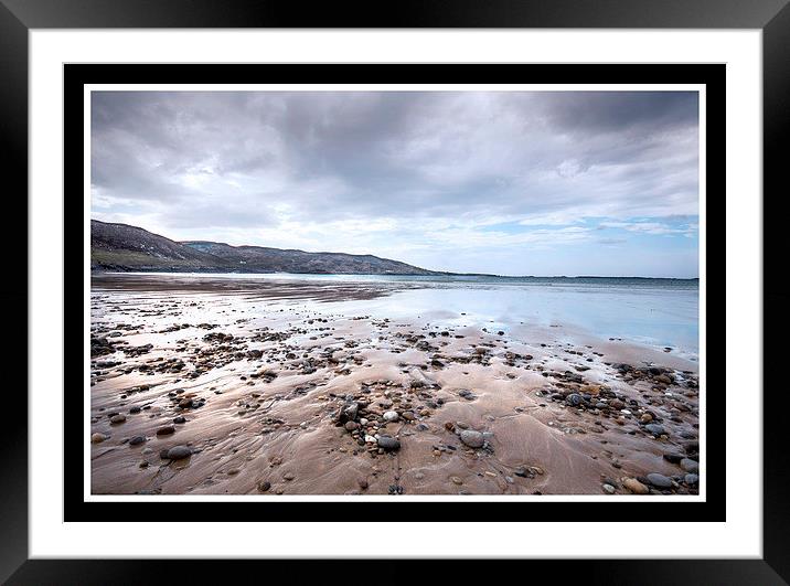 Where Heaven meets Earth Framed Mounted Print by Peter Lennon