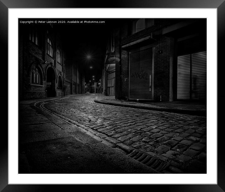 Hill Street Blues Framed Mounted Print by Peter Lennon