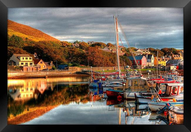 View From Port Arthur Marina Framed Print by Anne Macdonald