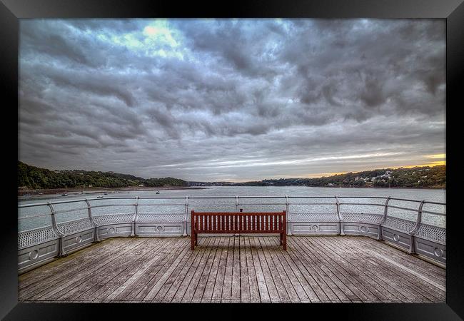  View From The Pier Framed Print by Jon Lingwood