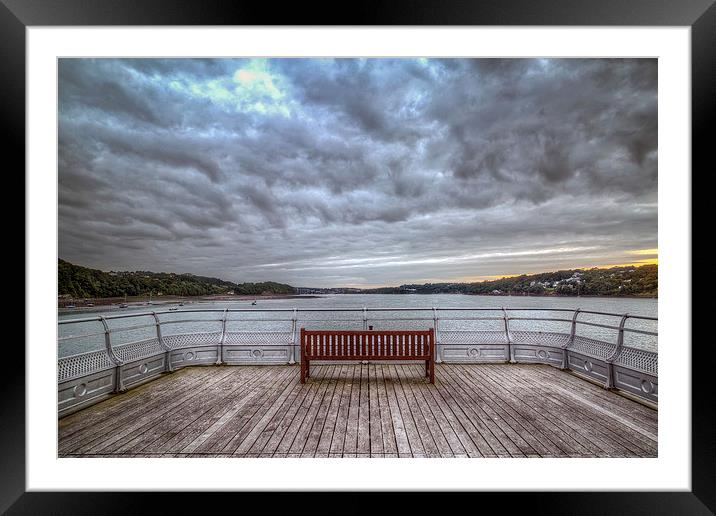  View From The Pier Framed Mounted Print by Jon Lingwood