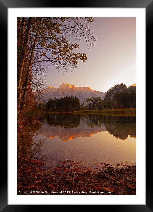 autumn Framed Mounted Print by Silvio Schoisswohl