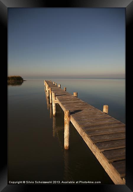 silence 2 Framed Print by Silvio Schoisswohl