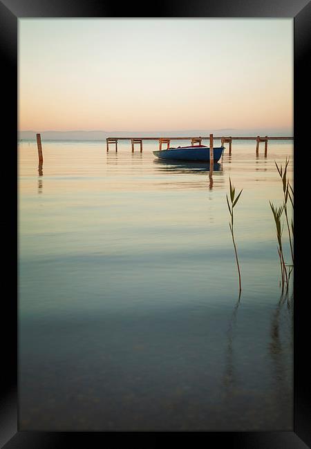 calm Framed Print by Silvio Schoisswohl