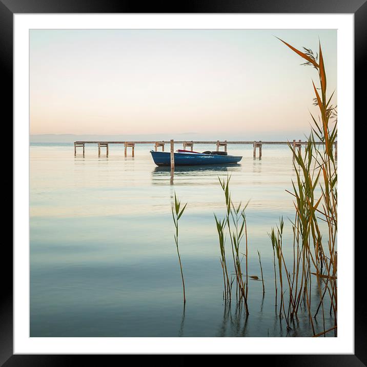 calm Framed Mounted Print by Silvio Schoisswohl