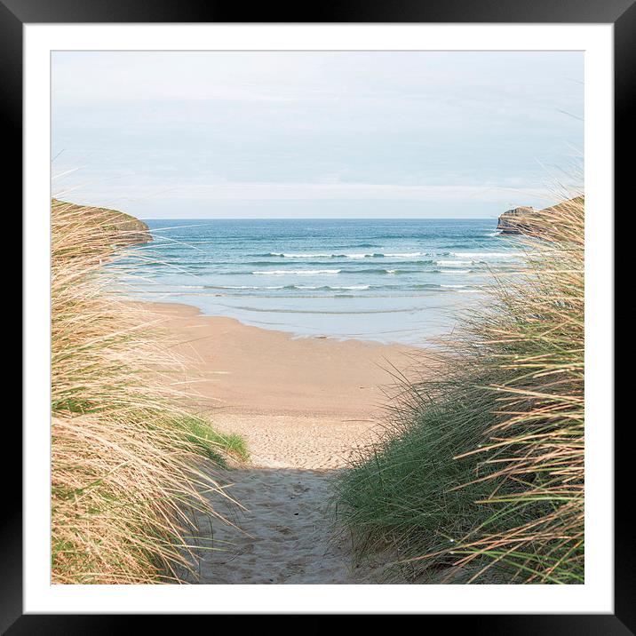 to the beach Framed Mounted Print by Silvio Schoisswohl
