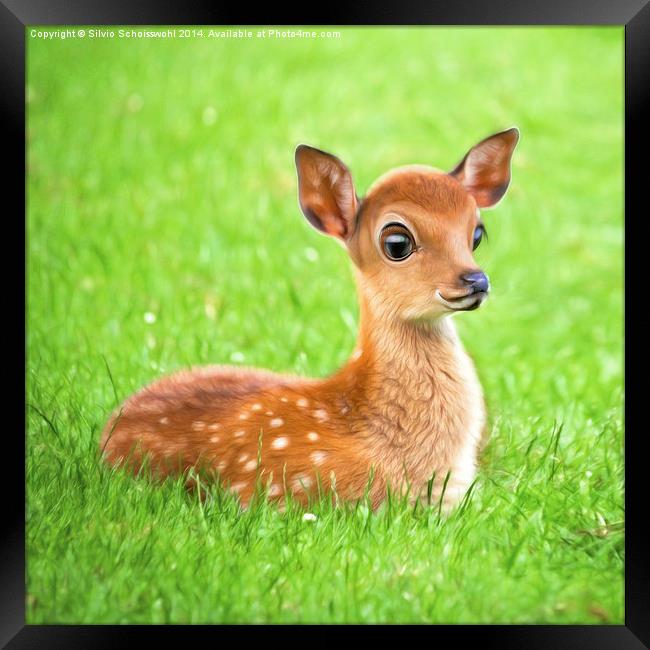 sweet little kid Framed Print by Silvio Schoisswohl