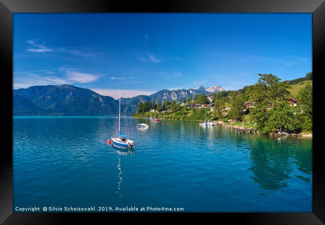 Attersee Framed Print by Silvio Schoisswohl