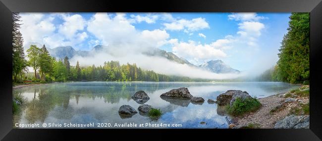 Morning Magic Framed Print by Silvio Schoisswohl