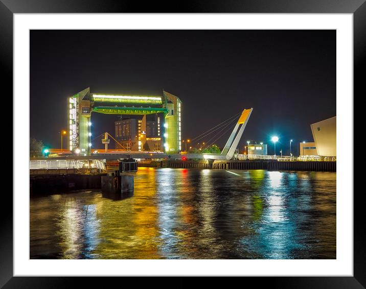 Majestic Tidal Barrier Framed Mounted Print by P D