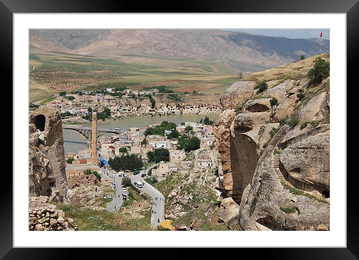 Hasankeyf Framed Mounted Print by Gabriela Olteanu