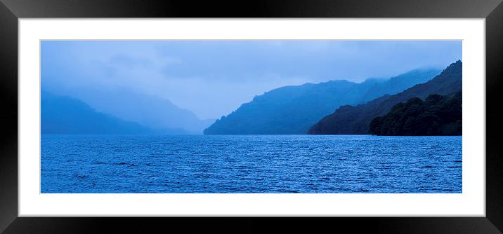 Loch Lomond - Scotland Framed Mounted Print by Andy McGarry