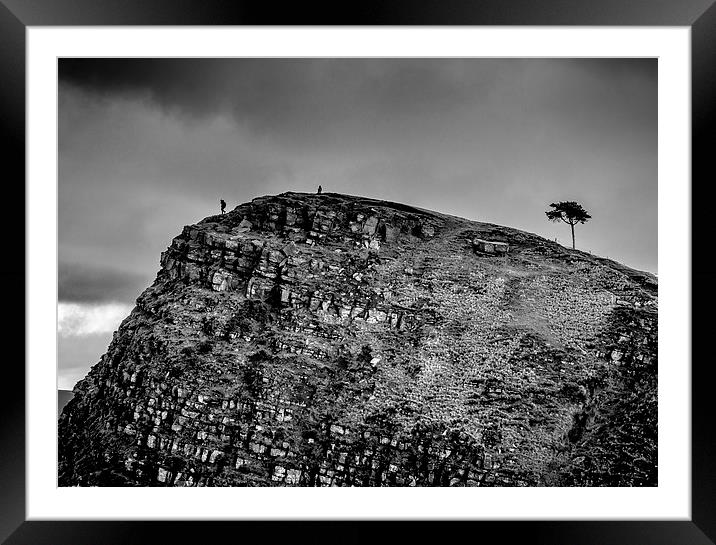 Back Tor, Peak District Framed Mounted Print by Andy McGarry
