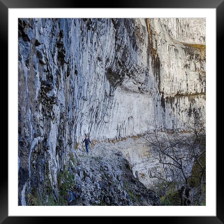 Malham Cove Framed Mounted Print by Andy McGarry