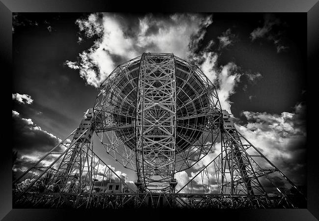 Jodrell Bank - Lovell Telescope Framed Print by Andy McGarry