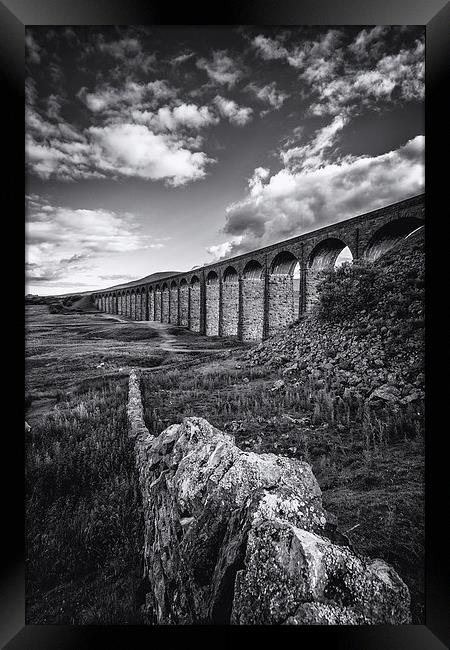  Ribblehead Viaduct in Yorkshire Framed Print by Andy McGarry