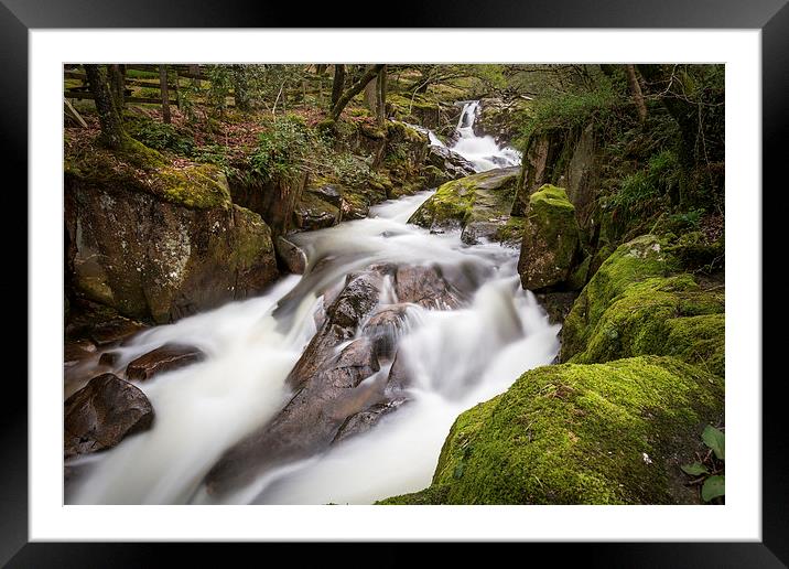  Whillan Beck, Lake District Framed Mounted Print by Andy McGarry