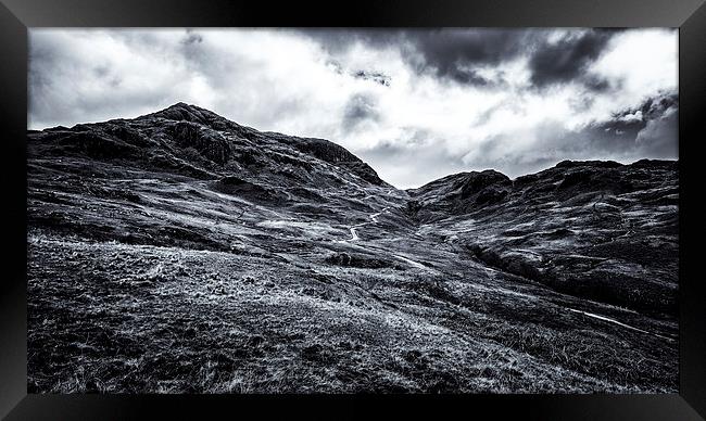  Hardknott Pass Framed Print by Andy McGarry