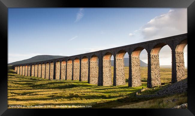 Ribblehead Viaduct Framed Print by Andy McGarry