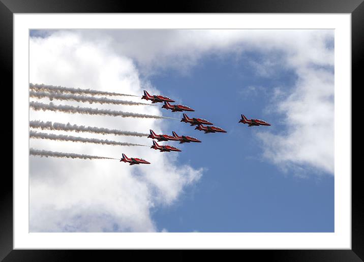 22 june armed forces day in carrickfergus Framed Mounted Print by william sharpe