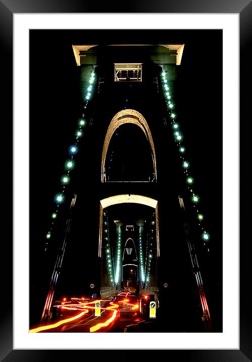 Clifton Suspension Bridge Framed Mounted Print by Ken Patterson