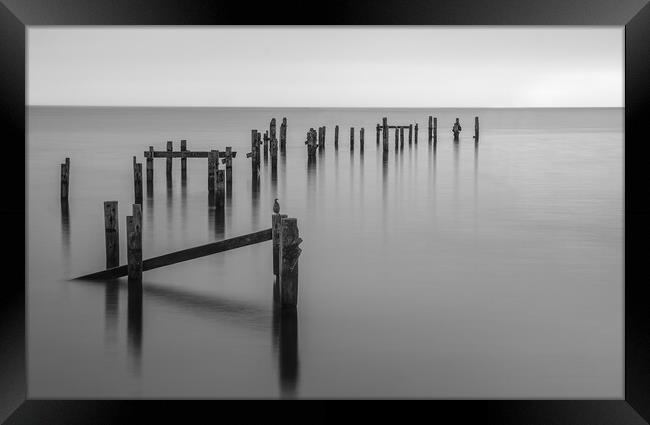Peaceful Serenity of Swanage Pier Framed Print by Daniel Rose
