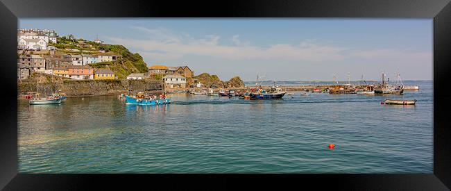 Mevagissey Outer Harbour Framed Print by Malcolm McHugh