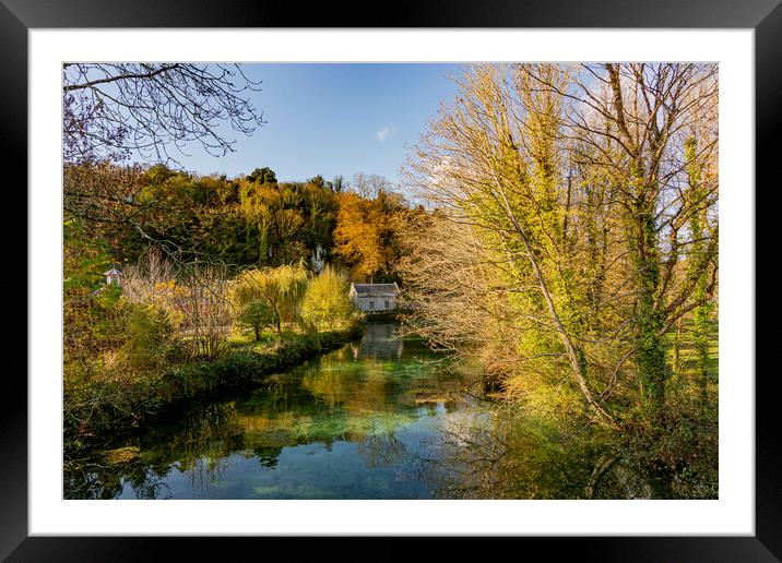 Autumn's Colourful Backdrop Framed Mounted Print by Malcolm McHugh