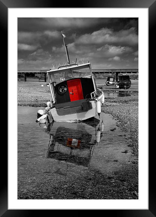 Reflection Rejection Framed Mounted Print by Malcolm McHugh