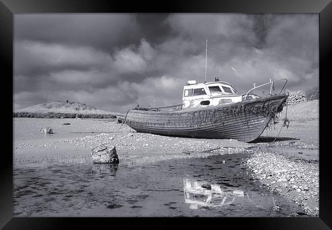 Waiting to Float Framed Print by Malcolm McHugh