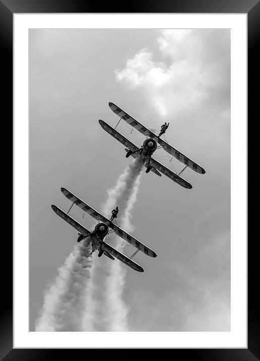 Touching the Clouds Framed Mounted Print by Malcolm McHugh