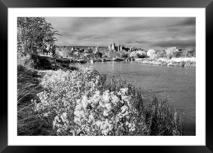 Majestic View of the River Arun Framed Mounted Print by Malcolm McHugh