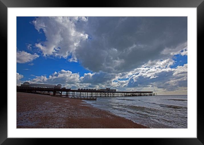 Hastings pier, reborne Framed Mounted Print by Stephen Prosser