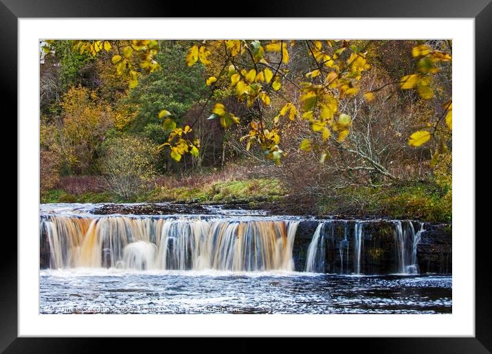 Tumbling waters Framed Mounted Print by Stephen Prosser