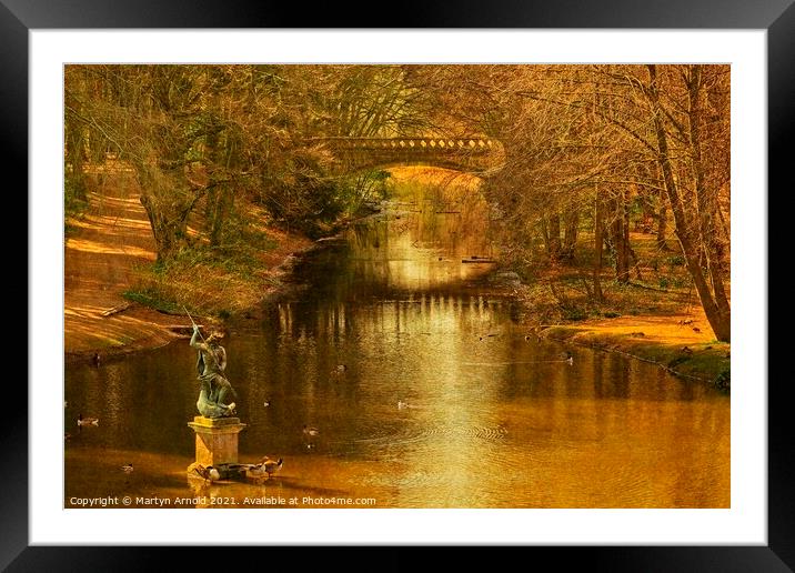 Hardwick Park Co.Durham Framed Mounted Print by Martyn Arnold
