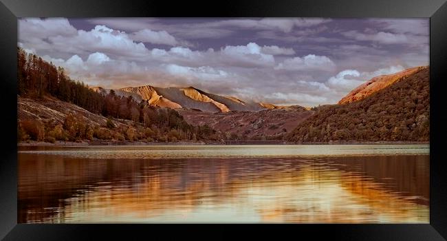 Blencathra Viewed From Thirlmere Framed Print by Martyn Arnold
