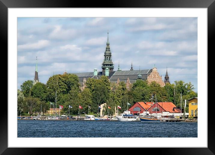 Nordic Museum Stockholm, Sweden Framed Mounted Print by Martyn Arnold