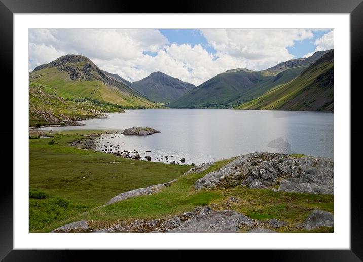 Lake District Wastwater Framed Mounted Print by Martyn Arnold